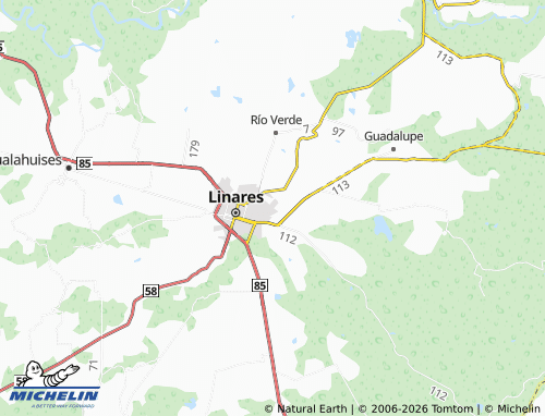 Mappa MICHELIN Fomerrey Las Huertas - ViaMichelin