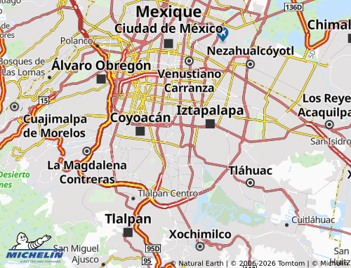Kaart MICHELIN Hermosillo - ViaMichelin