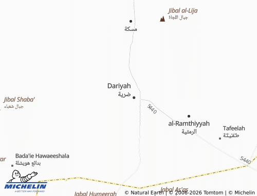 MICHELIN King Abdullah map - ViaMichelin