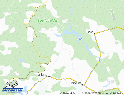 MICHELIN Brzemiona map - ViaMichelin