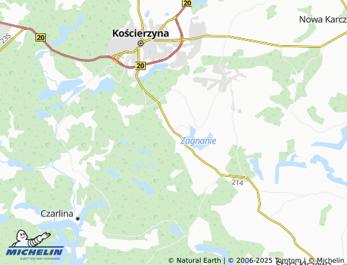 MICHELIN-Landkarte Sarnowy - ViaMichelin