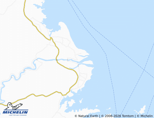 Mappa MICHELIN Nakashima - ViaMichelin