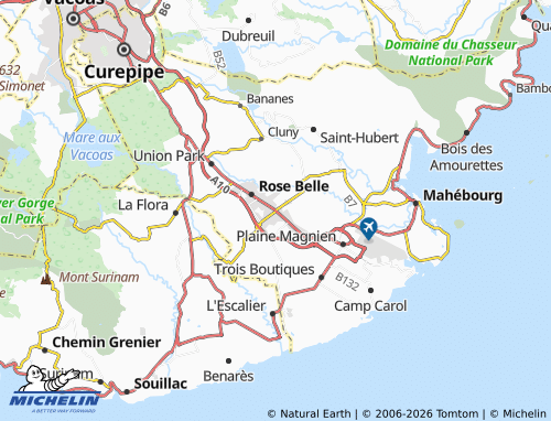 Mappa MICHELIN New Grove - ViaMichelin