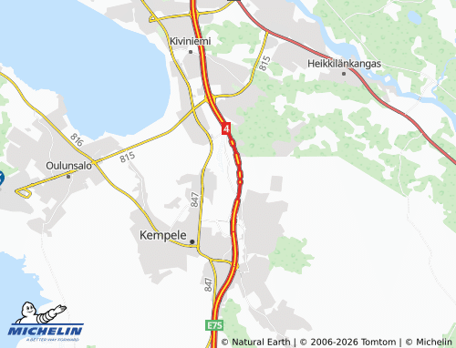 Carte MICHELIN Väärälänperä - ViaMichelin