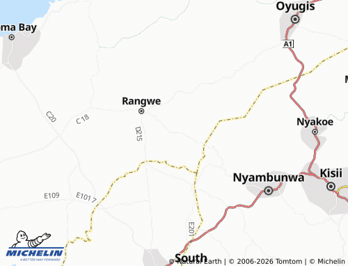 Mappa MICHELIN Asumbi - ViaMichelin