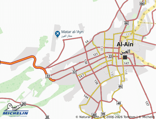 MICHELIN Al Markhaniyyah map - ViaMichelin