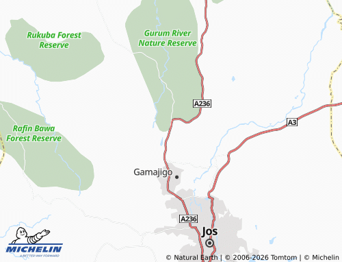 MICHELIN Matari map - ViaMichelin
