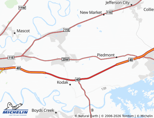 Mapa MICHELIN Four Points - ViaMichelin