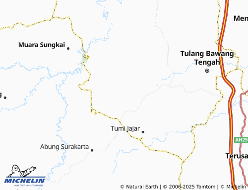 MICHELIN Gunung Timbul map - ViaMichelin