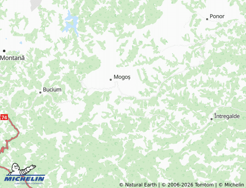 Carte MICHELIN Bârlești - ViaMichelin