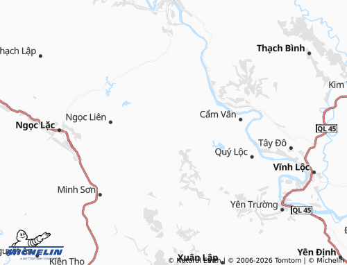 Mapa MICHELIN Lộc Thịnh - ViaMichelin