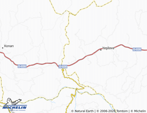 Mappa MICHELIN Akgeçit - ViaMichelin