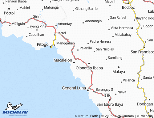 MICHELIN Pinagbayanan map - ViaMichelin