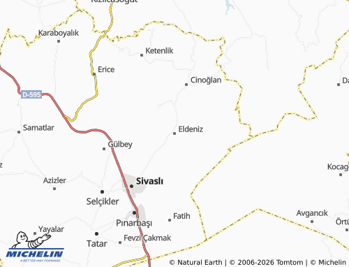 Mappa MICHELIN Eldeniz - ViaMichelin