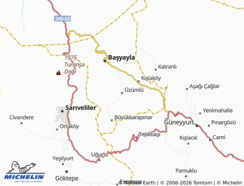 Mappa MICHELIN Üzümlü - ViaMichelin