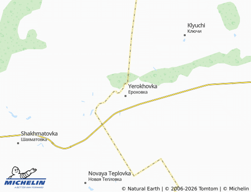 MICHELIN-Landkarte Yerokhovka - ViaMichelin