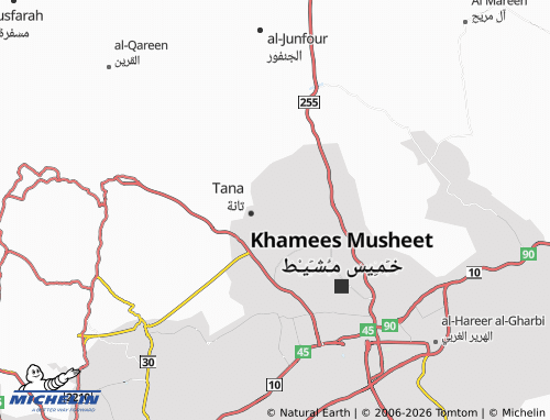 MICHELIN-Landkarte al-Yasameen - ViaMichelin