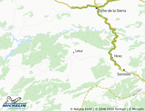 MICHELIN San Antón map - ViaMichelin