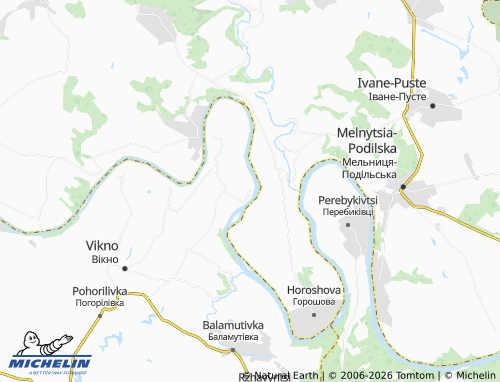 Mappa MICHELIN Samushyn - ViaMichelin