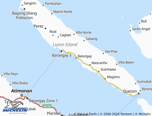 MICHELIN Balungay map - ViaMichelin
