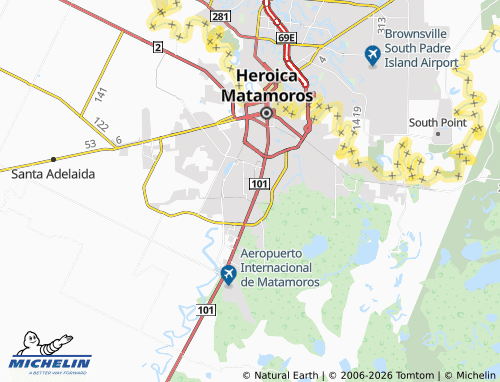 Mapa MICHELIN Villa Esmeralda - ViaMichelin