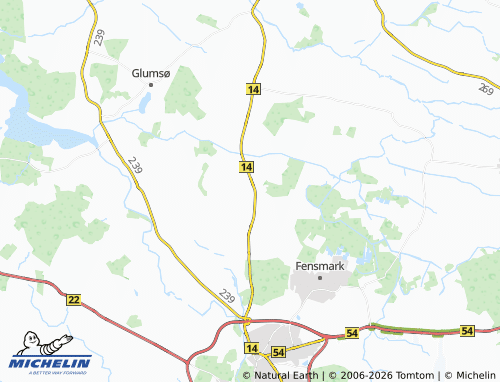 Mappa MICHELIN Herlufmagle - ViaMichelin