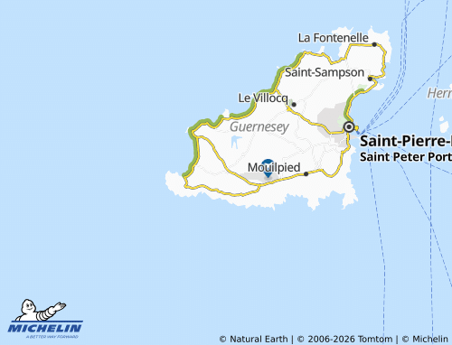 MICHELIN Les Buttes map - ViaMichelin