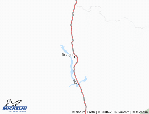 Carte MICHELIN Ituaçu - ViaMichelin