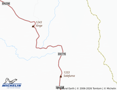 Mappa MICHELIN Muongo - ViaMichelin