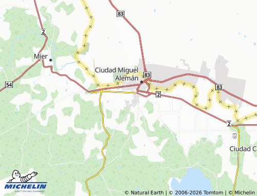 Mappa MICHELIN Santa Alicia - ViaMichelin