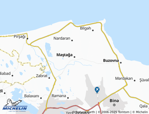 Carte MICHELIN Maştağa - ViaMichelin