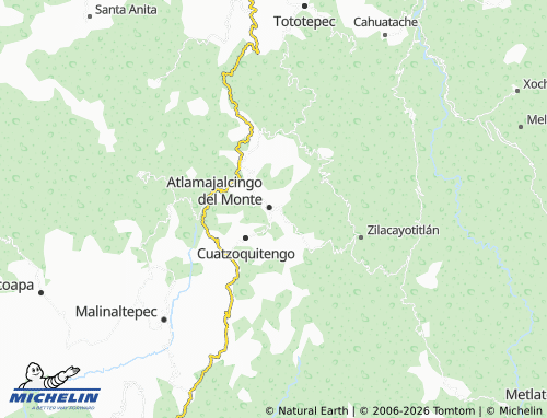 Mappa MICHELIN Vicente Guerrero - ViaMichelin