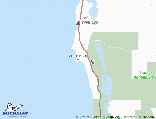 Mapa MICHELIN Green Head - ViaMichelin