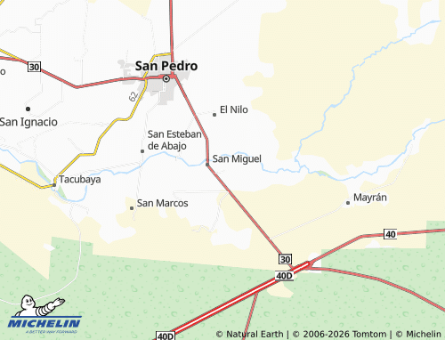 Mapa MICHELIN Frontera - ViaMichelin