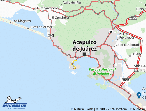 Mapa MICHELIN Aguas Blancas - ViaMichelin