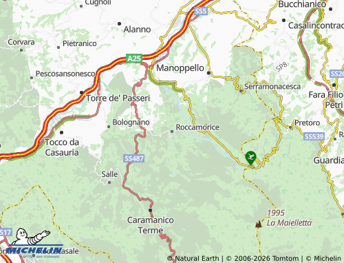 Mapa MICHELIN Roccamorice - ViaMichelin