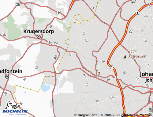 Mapa MICHELIN Reefhaven - ViaMichelin