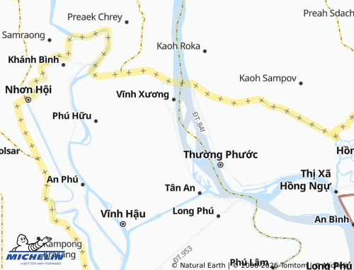 Mapa MICHELIN Vĩnh Hòa - ViaMichelin