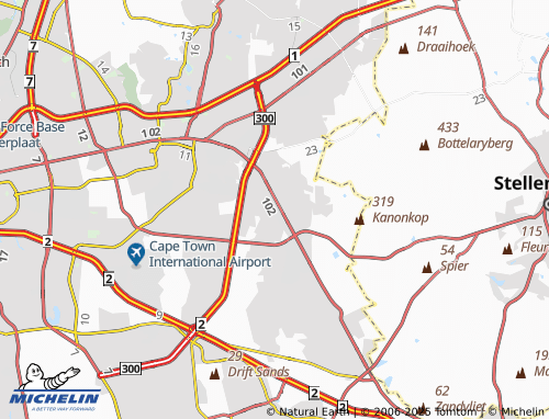 MICHELIN Kuils River Industrial map - ViaMichelin