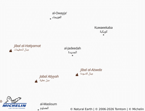 MICHELIN-Landkarte al-Jadeedah - ViaMichelin