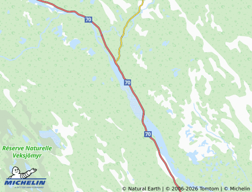 MICHELIN-Landkarte Kringelfjorden - ViaMichelin