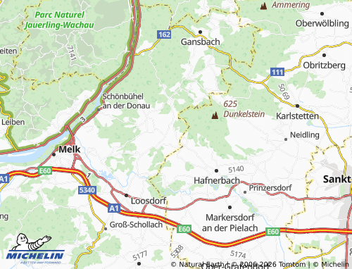 MICHELIN Eckartsberg map - ViaMichelin