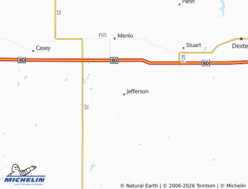 Mappa MICHELIN Jefferson - ViaMichelin