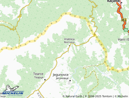 MICHELIN-Landkarte Belovishte - ViaMichelin