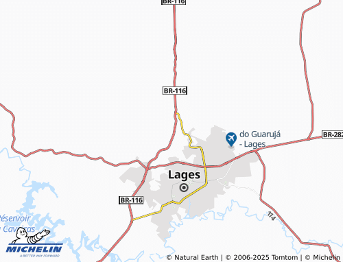 MICHELIN Nossa Senhora Aparecida map - ViaMichelin