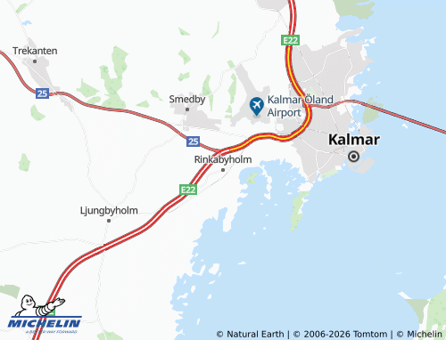 Carte MICHELIN Rinkabyholm - ViaMichelin