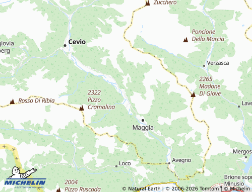 MICHELIN-Landkarte Coglio - ViaMichelin