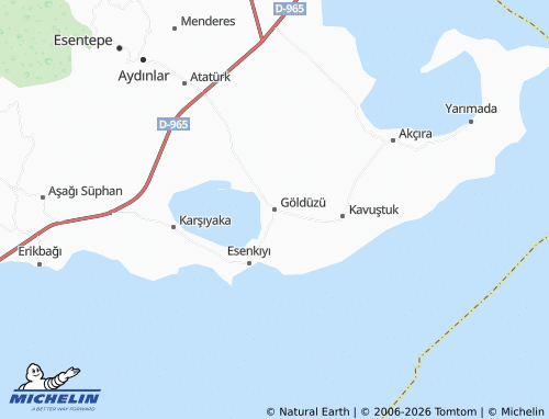 Mappa MICHELIN Göldüzü - ViaMichelin