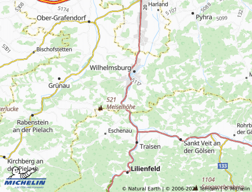 Carte MICHELIN Göblasbruck - ViaMichelin