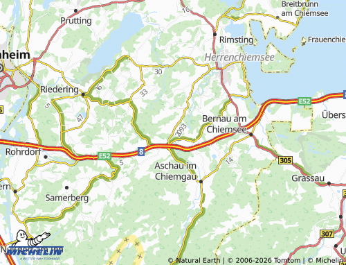 MICHELIN Hendenham map - ViaMichelin